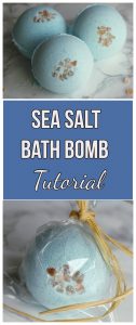sea salt bath bomb tutorial