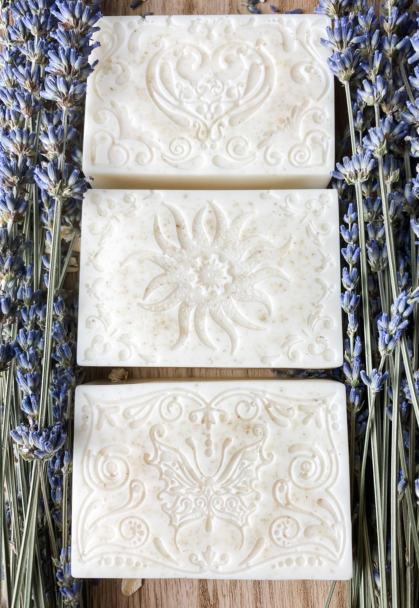 goat milk soaps 3 with motive melt and pour soaps